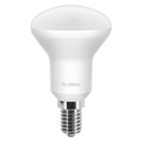 светодиодная LED лампа GLOBAL R50 5W мягкий свет 220V E14 от MAXUS (1-GBL-153) (NEW)