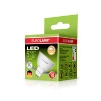 Светодиодная диммируемая лампа EUROLAMP LED Лампа ЕКО dimmable MR16 5W GU5.3 4000K LED-SMD-05534(E)dim