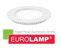 Врезной светодиодный светильник EUROLAMP 4 Вт. (круглый)