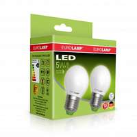 Промо-набор EUROLAMP LED Лампа ЕКО G45 5W E27 4000K акция "1+1" MLP-LED-G45-05274(E)