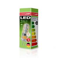 Светодиодная лампочка EUROLAMP LED Лампа G4 2W 3000K 220V капсула, аналог галогенной LED-G4-0227(220)