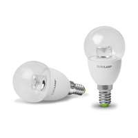 Светодиодная лампочка шар от EUROLAMP LED серии ЕКО G45 5W E14 3000K (прозора) LED-G45-05143(D)clear